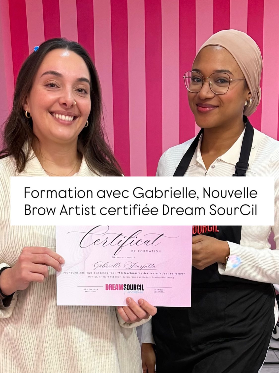 Formation Brow Artist certifiée Dream SourCil