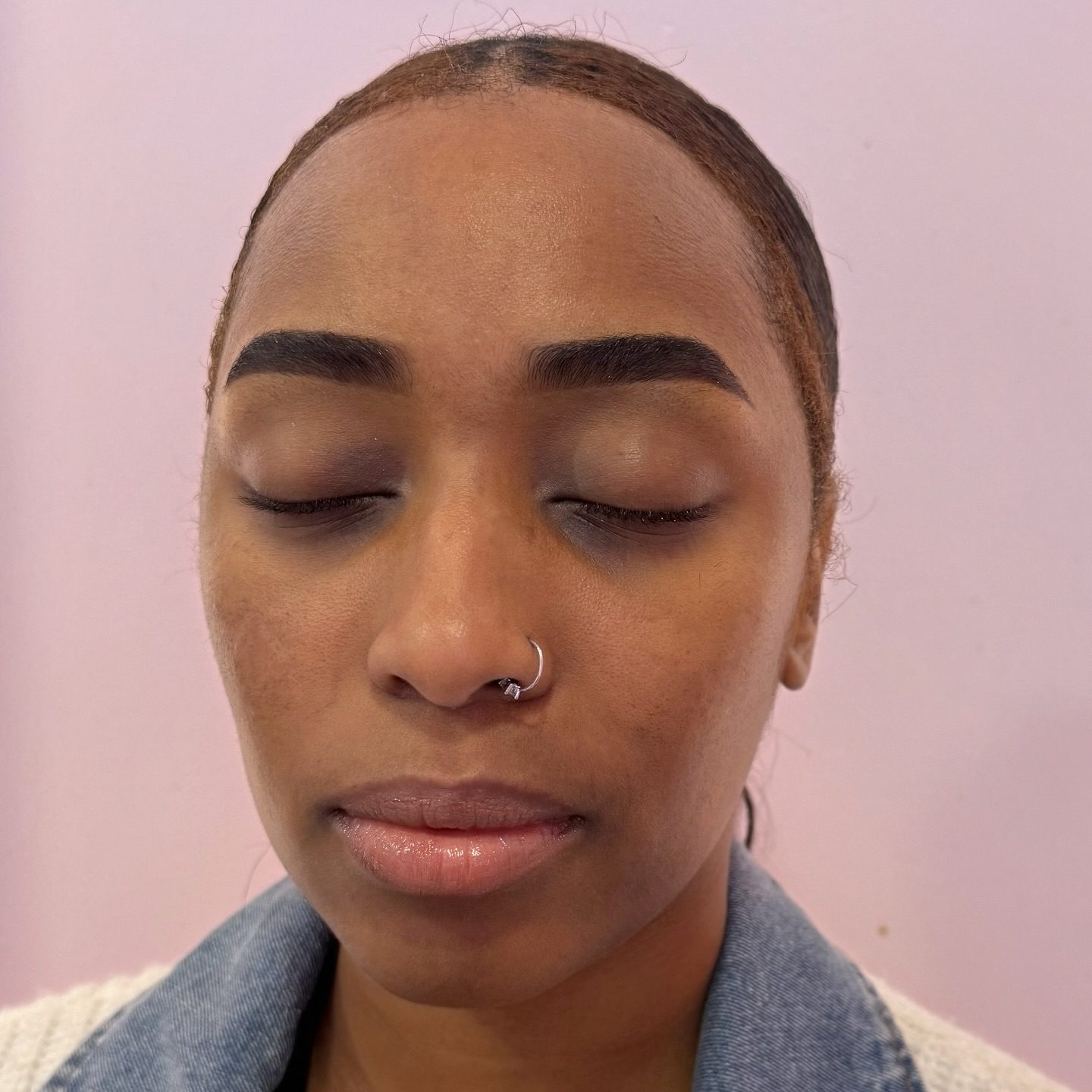 Résultat sourcils restructurés