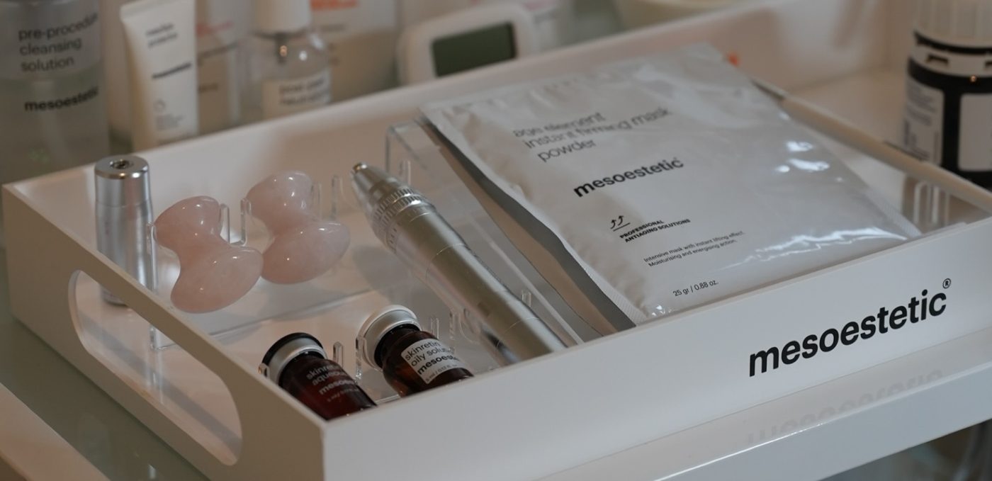 Le plateau de soin Mesoestetic