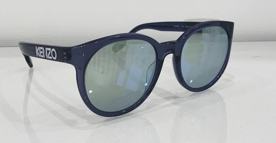 Kenzo solaire ronde bleu profond